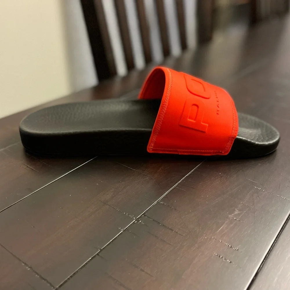 Polo Ralph Lauren Neoprene Slides Sandals Shoes shower beach new Men’s Size 11